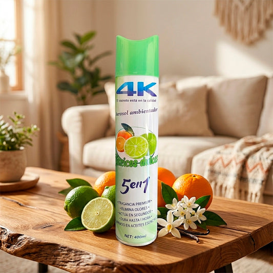 DESODORANTE 4K AEROSOL DE AMBIENTE CITRICO 34600