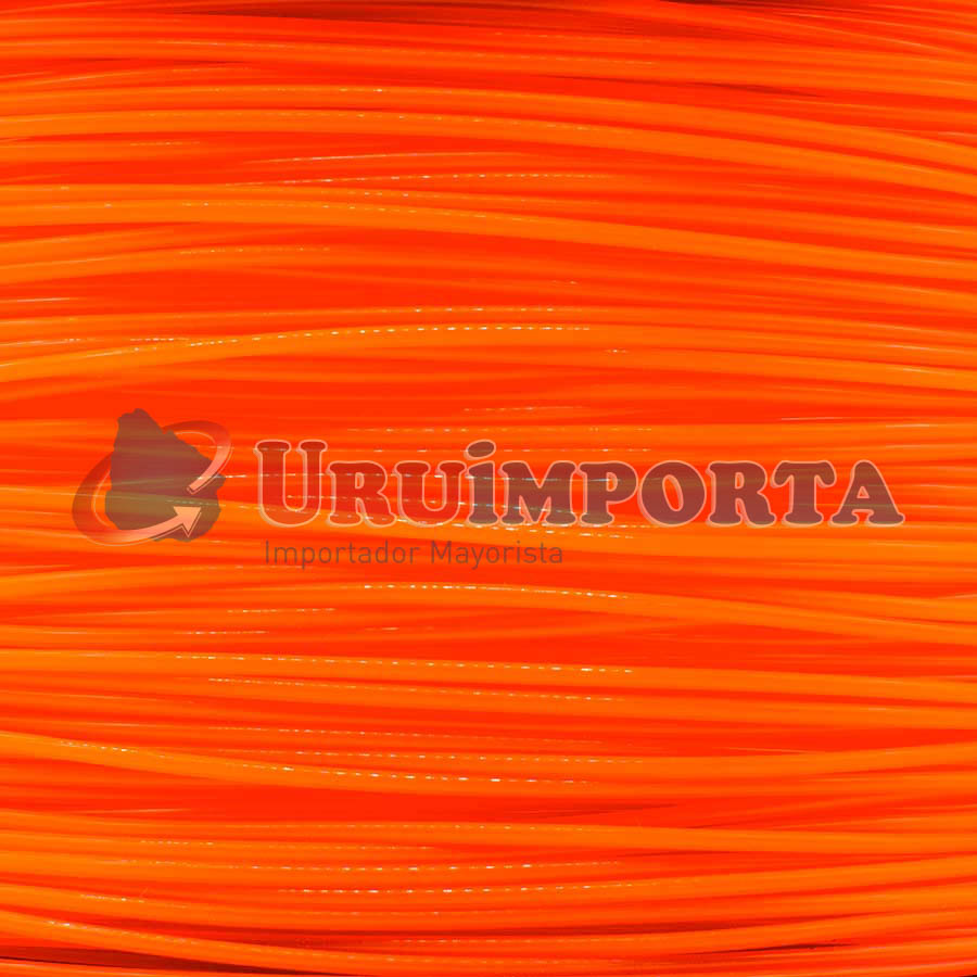 TANZA BORDEADORA REDONDA 1.7MM 450M URUGUAY 11015
