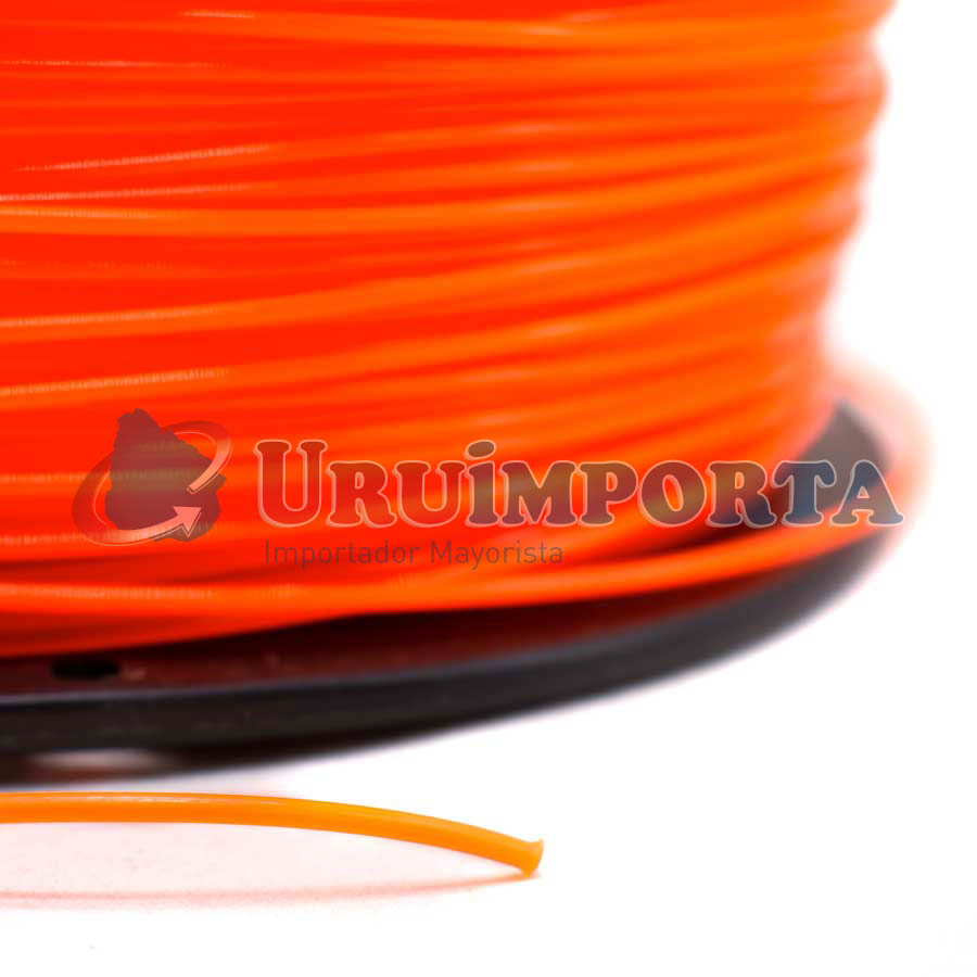 TANZA BORDEADORA REDONDA 1.7MM 450M URUGUAY 11015