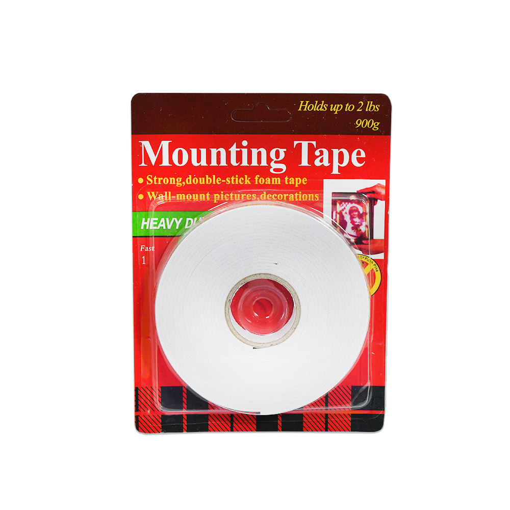 CINTA DOBLE FAZ BLANCA 18MMX5MT LH-22