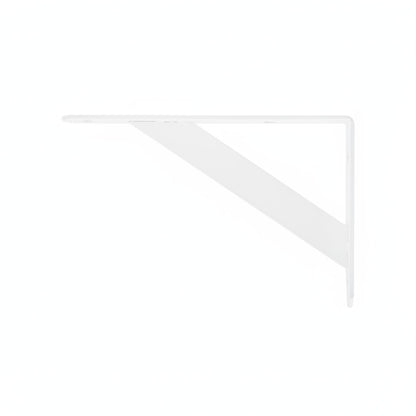 SOPORTE METALICO BLANCO 20X12 CM P/ESTANTE LH-2936