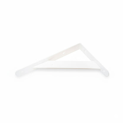 SOPORTE METALICO BLANCO 20X12 CM P/ESTANTE LH-2936