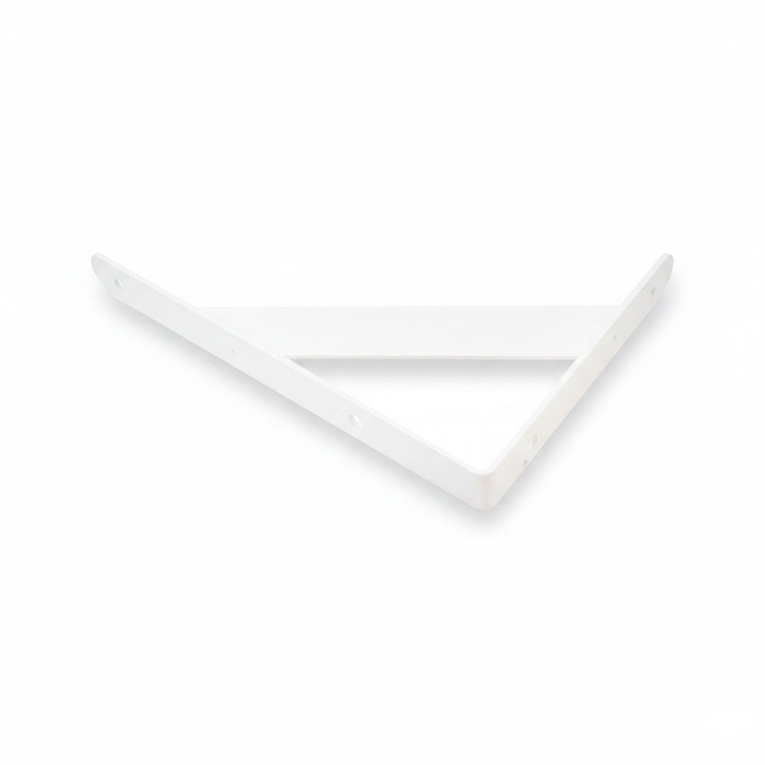 SOPORTE METALICO BLANCO 20X12 CM P/ESTANTE LH-2936