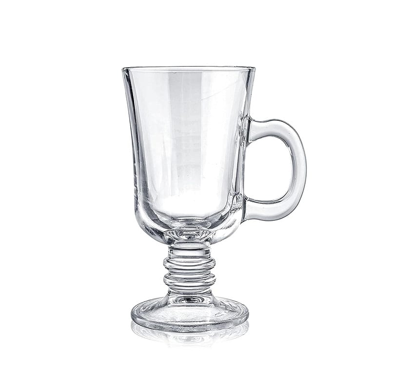 TAZA COPA VIDRIO CAFE 6UN 250ML LH-3161