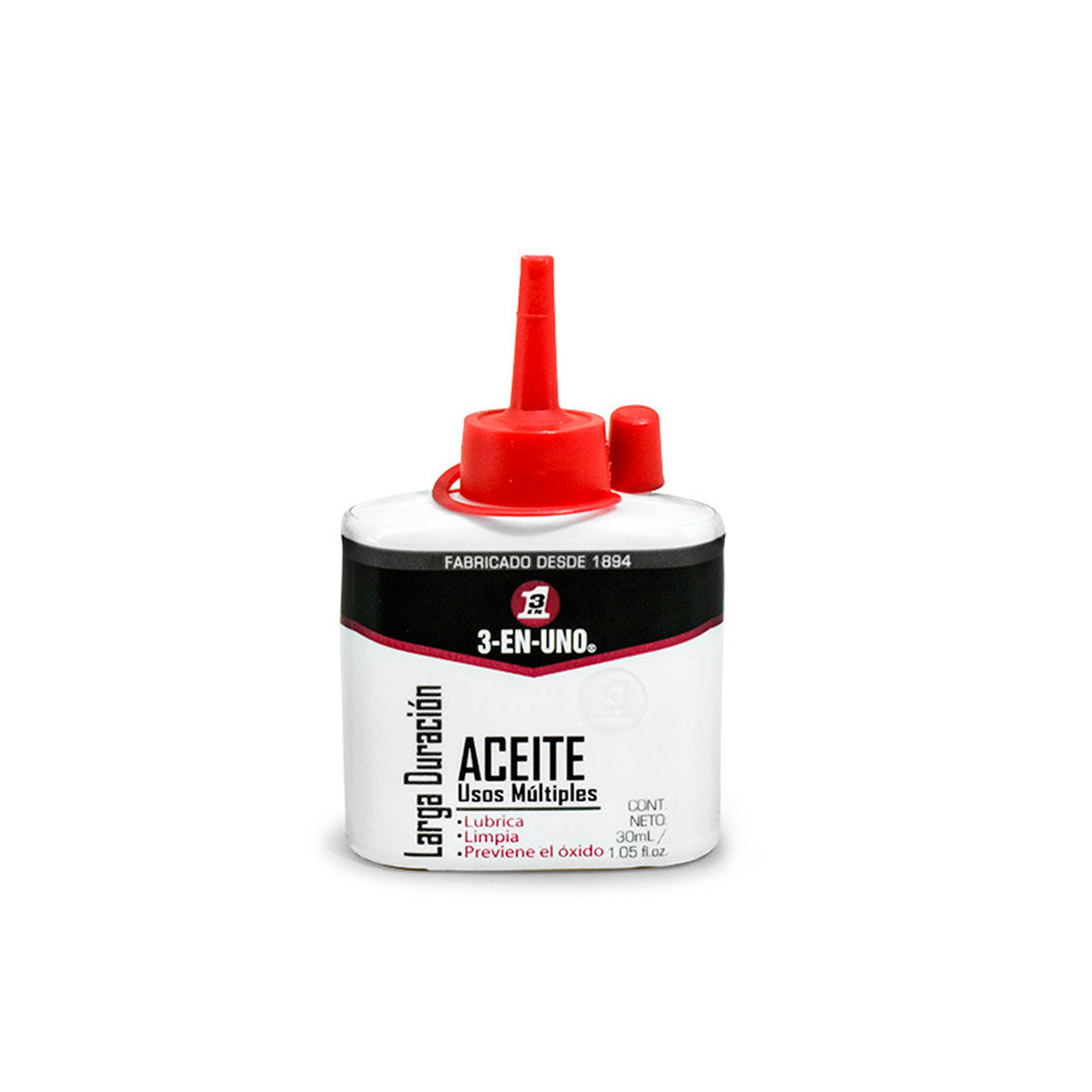 ACEITE 3 EN 1 30ML LARGA DURACION MULTIUSO 9089