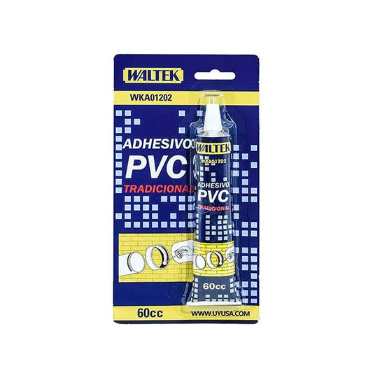 ADHESIVO PARA PVC 60CC WALTEK WKA01202