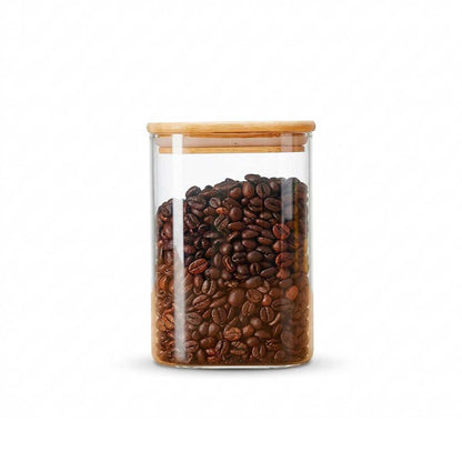 FRASCO 950ML DE VIDRIO CUADRADO ALTURA 16CM LH3130