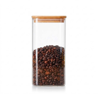 FRASCO 1300ML VIDRIO CUADRADO ALTURA 20CM LH3131