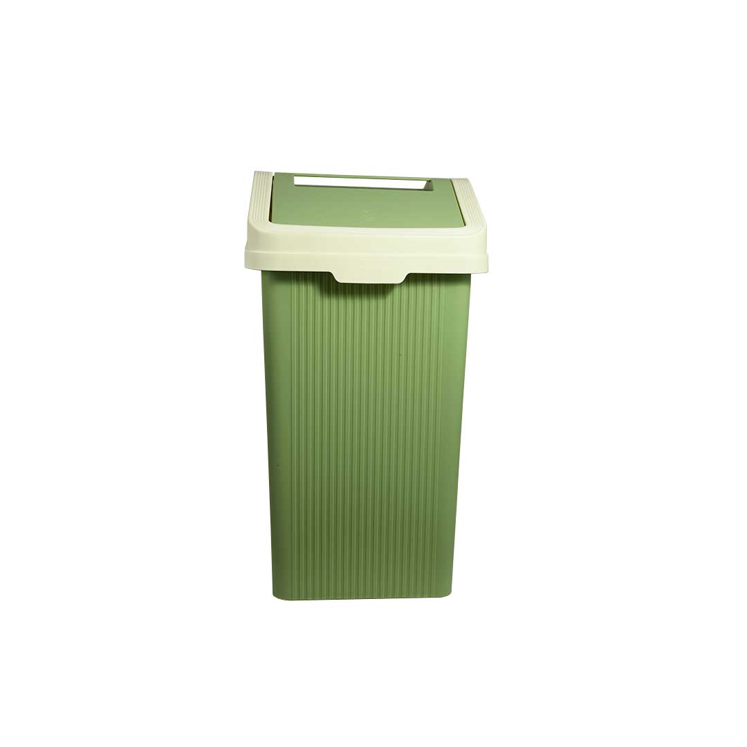 PAPELERA PLASTICA C/TAPA C/VARIO BSJ-2399 GM-E8322