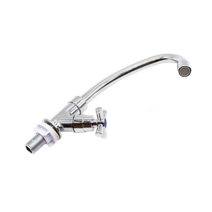 GRIFO PLASTICO CROMADO PICO ALTO DE MESADA LH-1893