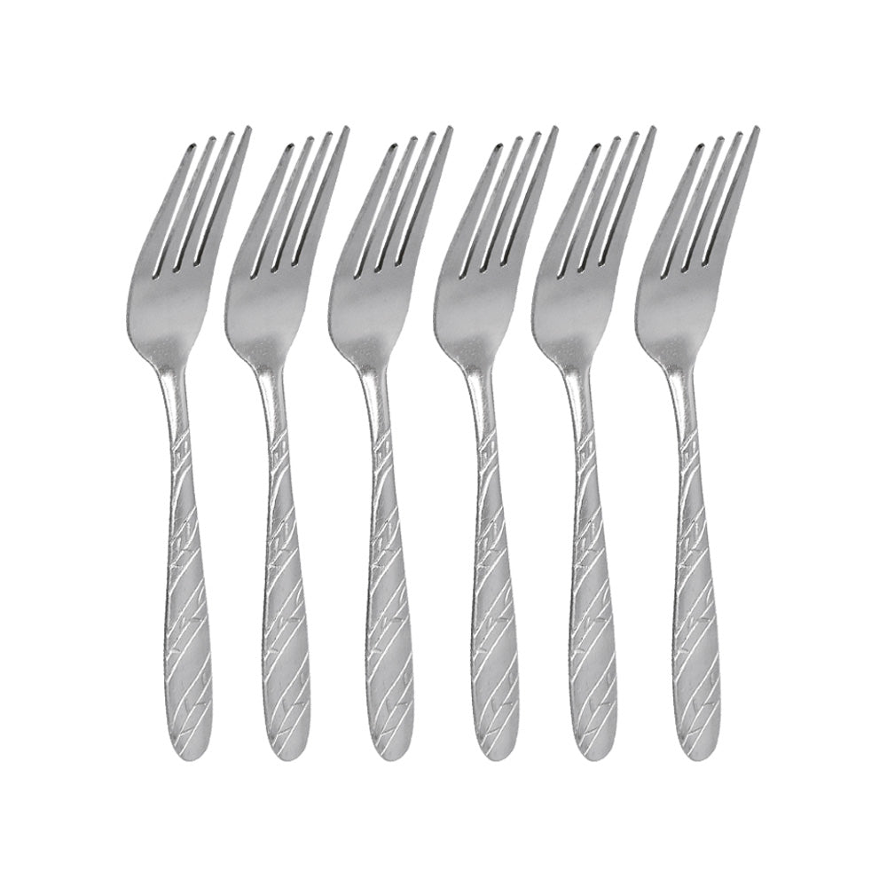 TENEDOR DE MESA 6PZ METALICOS LH-3732