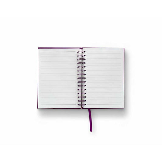 AGENDA CON ESPIRAL COLORES VARIOS 14X21CM VS-300B
