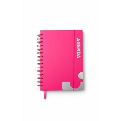 AGENDA CON ESPIRAL COLORES VARIOS 14X21CM VS-300B