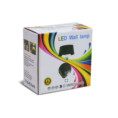 LUMINARIA BIDIRECCIONAL NEGRA 1 LUZ LH-3863