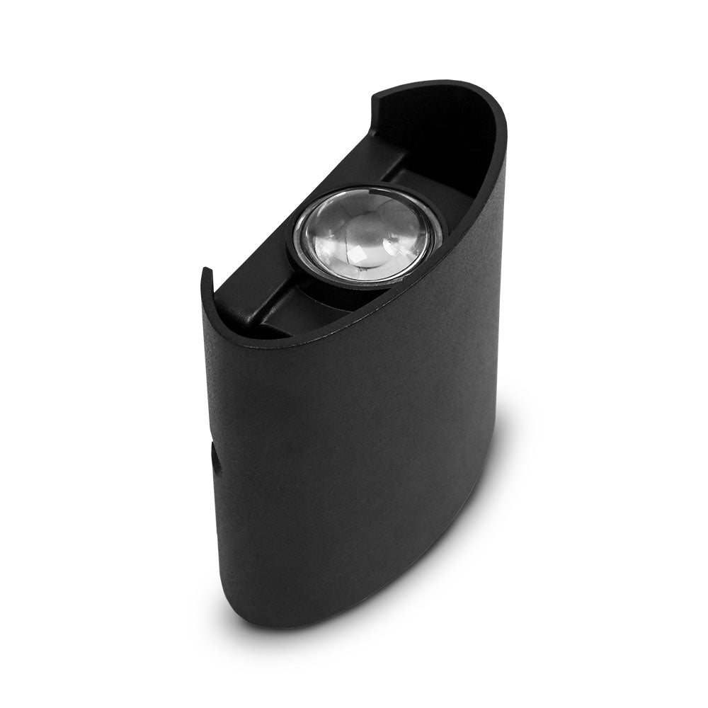 LUMINARIA BIDIRECCIONAL NEGRA 1 LUZ LH-3863