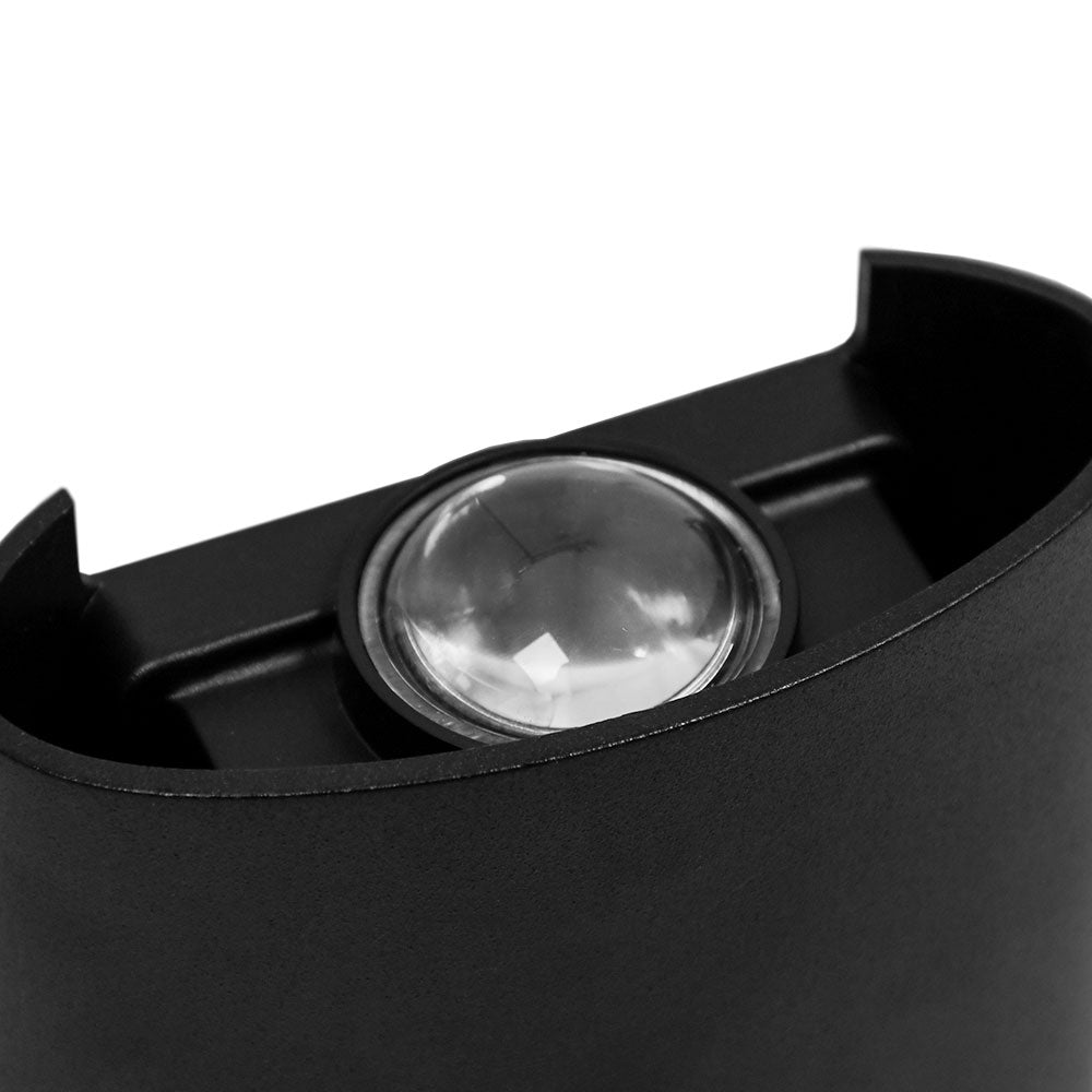 LUMINARIA BIDIRECCIONAL NEGRA 1 LUZ LH-3863