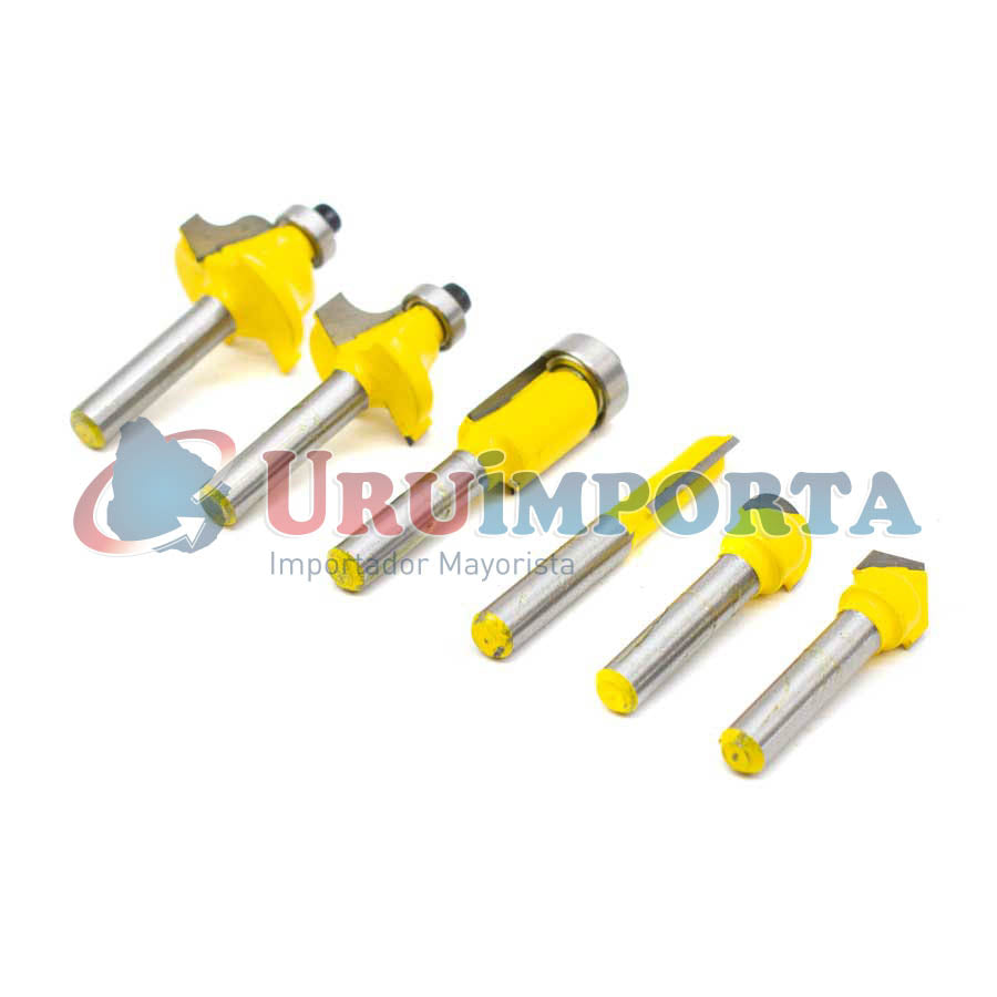 FRESA 6 PZ P/MADERA UYUSTOOLS CQT006
