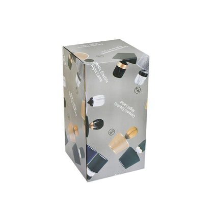 LAMPARA BEIGE O GRIS DE MESA LH-3921