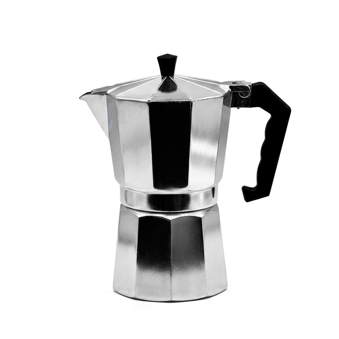 CAFETERA 9 TAZAS METALICA TIPO ITALIANA GM-R4514