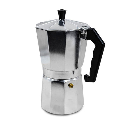 CAFETERA 9 TAZAS METALICA TIPO ITALIANA GM-R4514