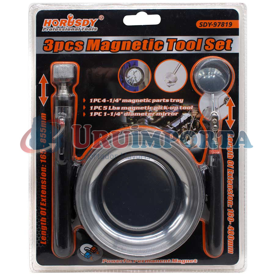 PLATO PARA MECANICO IMANTADO 3 PZ SDY97819 LH-1856