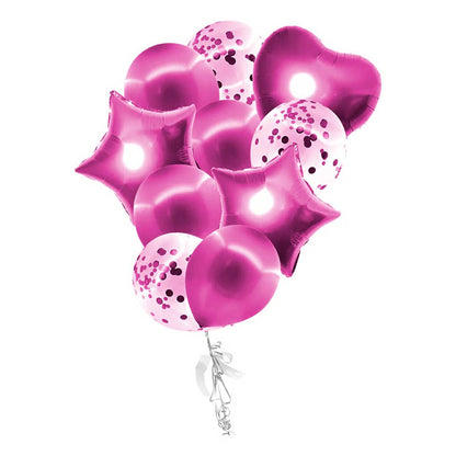 SET DE GLOBOS P/FIESTA 10PZ BLISTER    RC2738