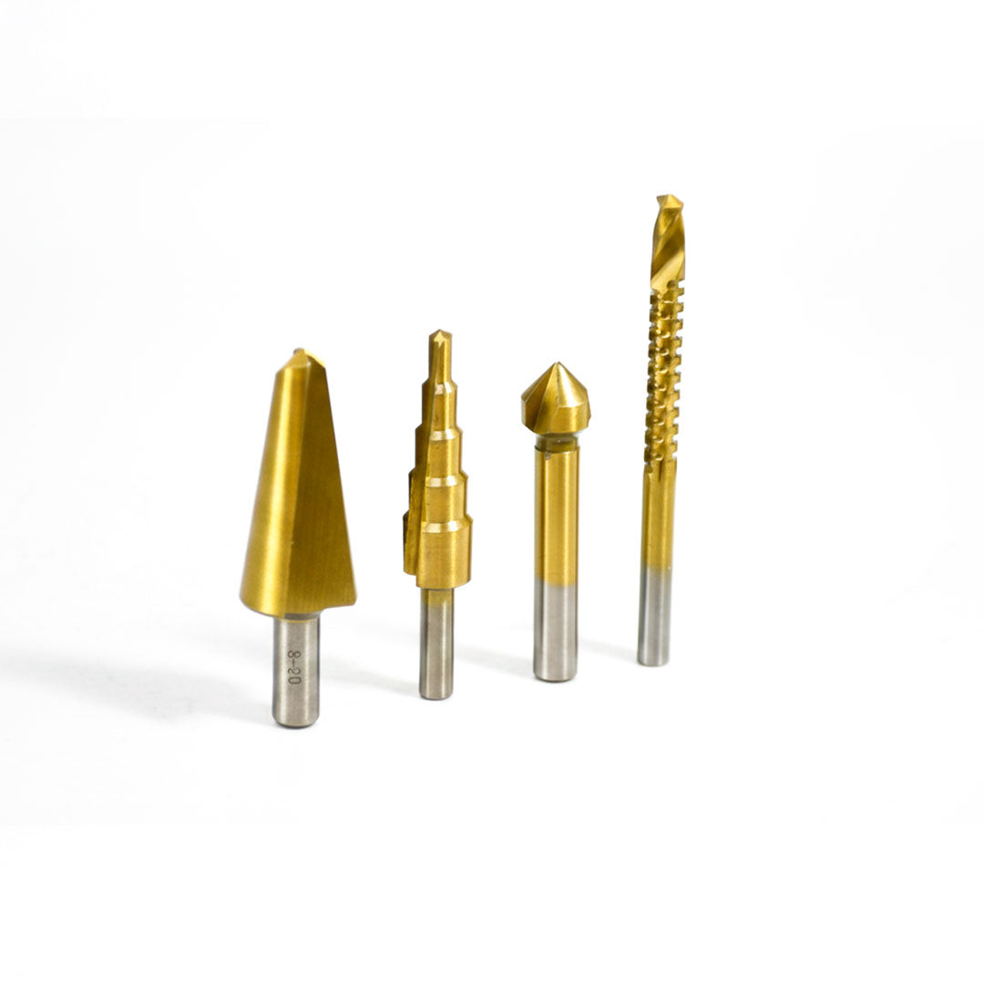 SET DE MECHA CONICA 4PZ 8-20/4-12/12,4/6MM BHS011