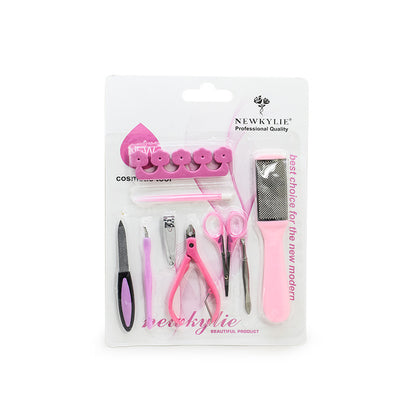 SET 9PZ DE PEDICURA EN BLISTERS FR-6901