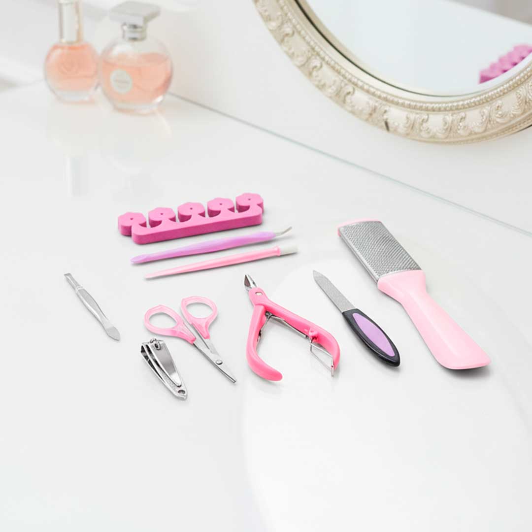 SET 9PZ DE PEDICURA EN BLISTERS FR-6901