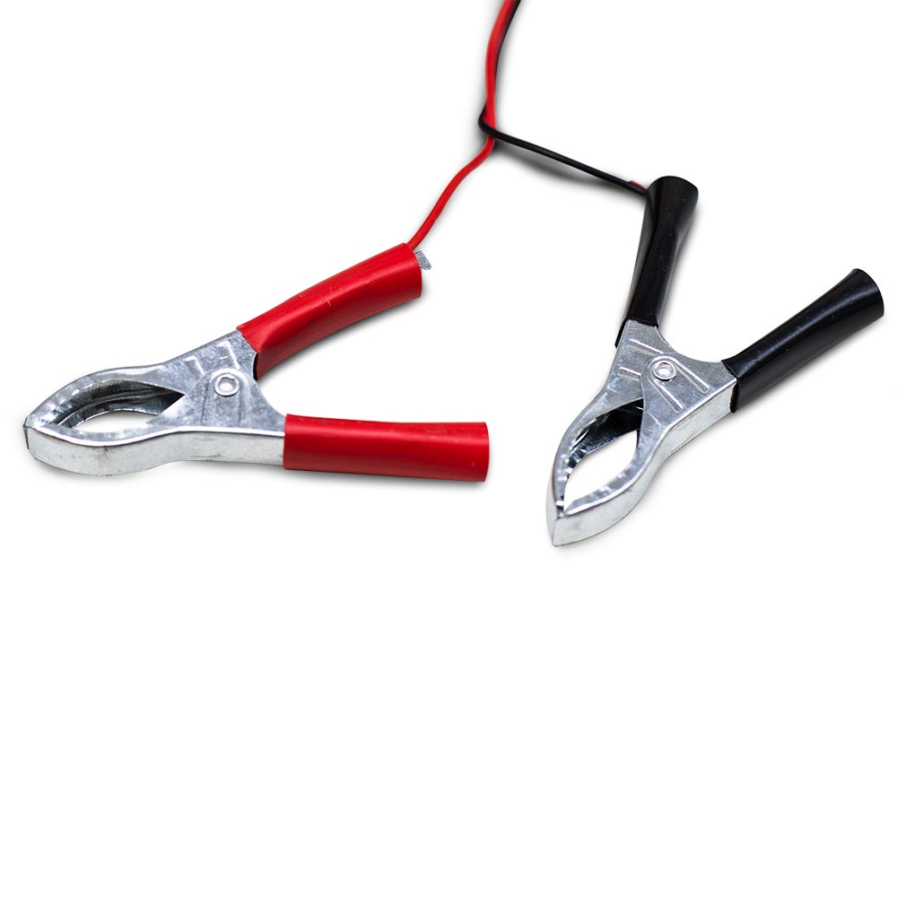 LAMPARA LED 12W 12V CON PINZAS P/BATERIA LH-3398