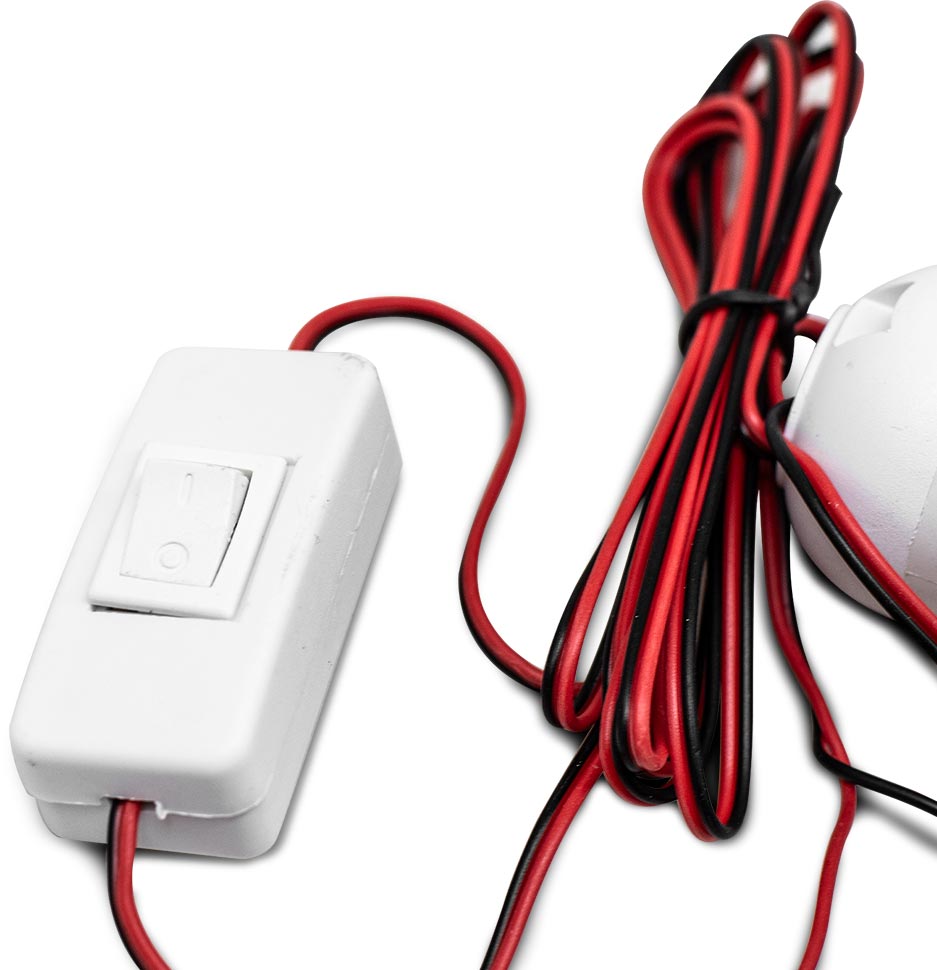 LAMPARA LED 18W 12V CON PINZAS P/BATERIA LH-3399