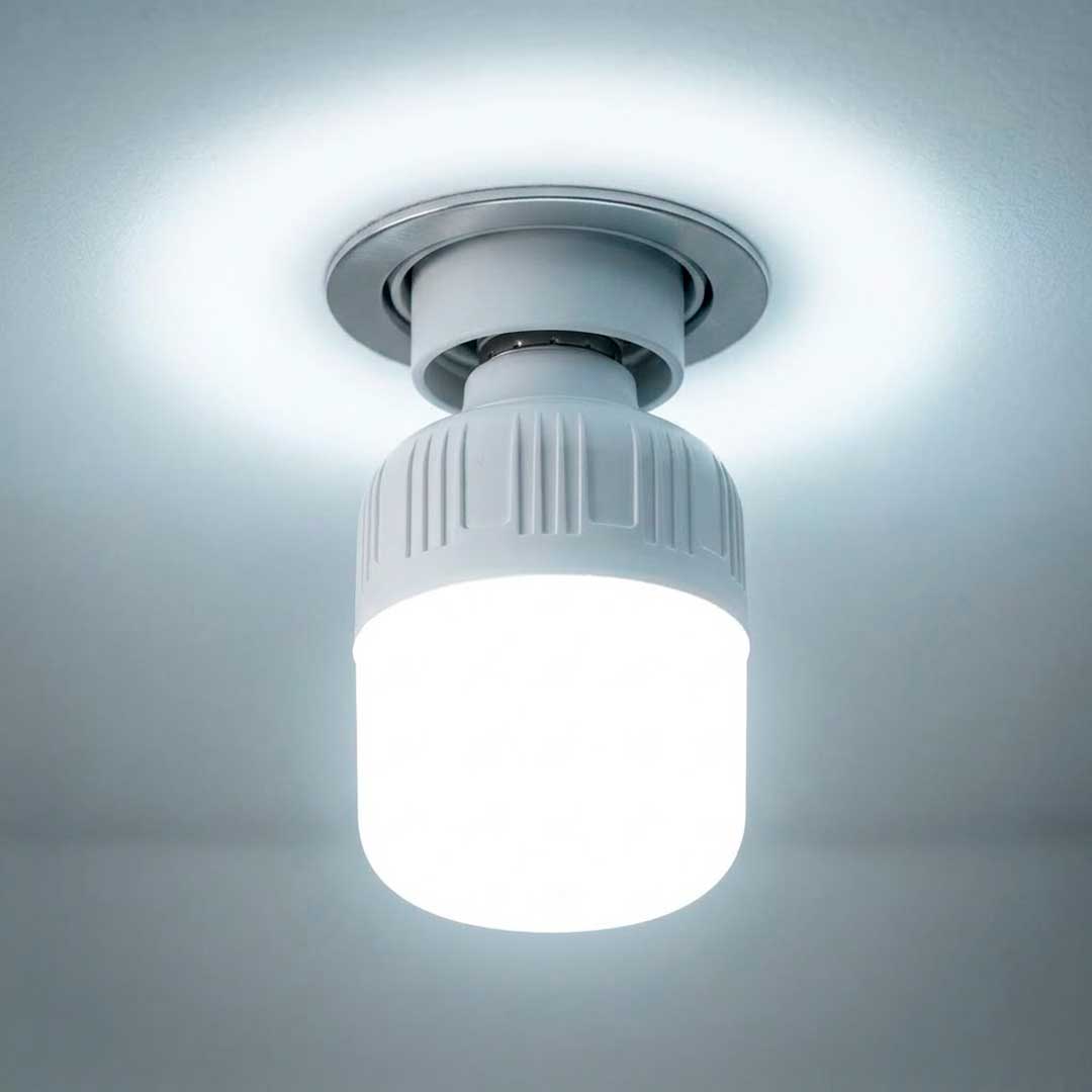 LAMPARA LED 18W 12V CON PINZAS P/BATERIA LH-3399