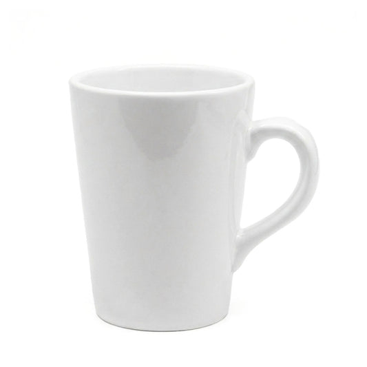 TAZA 380ML CERAMICA BLANCA LH-3826