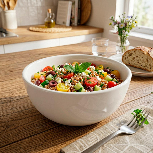 BOWL 18CM CERAMICA BLANCO LH-3807