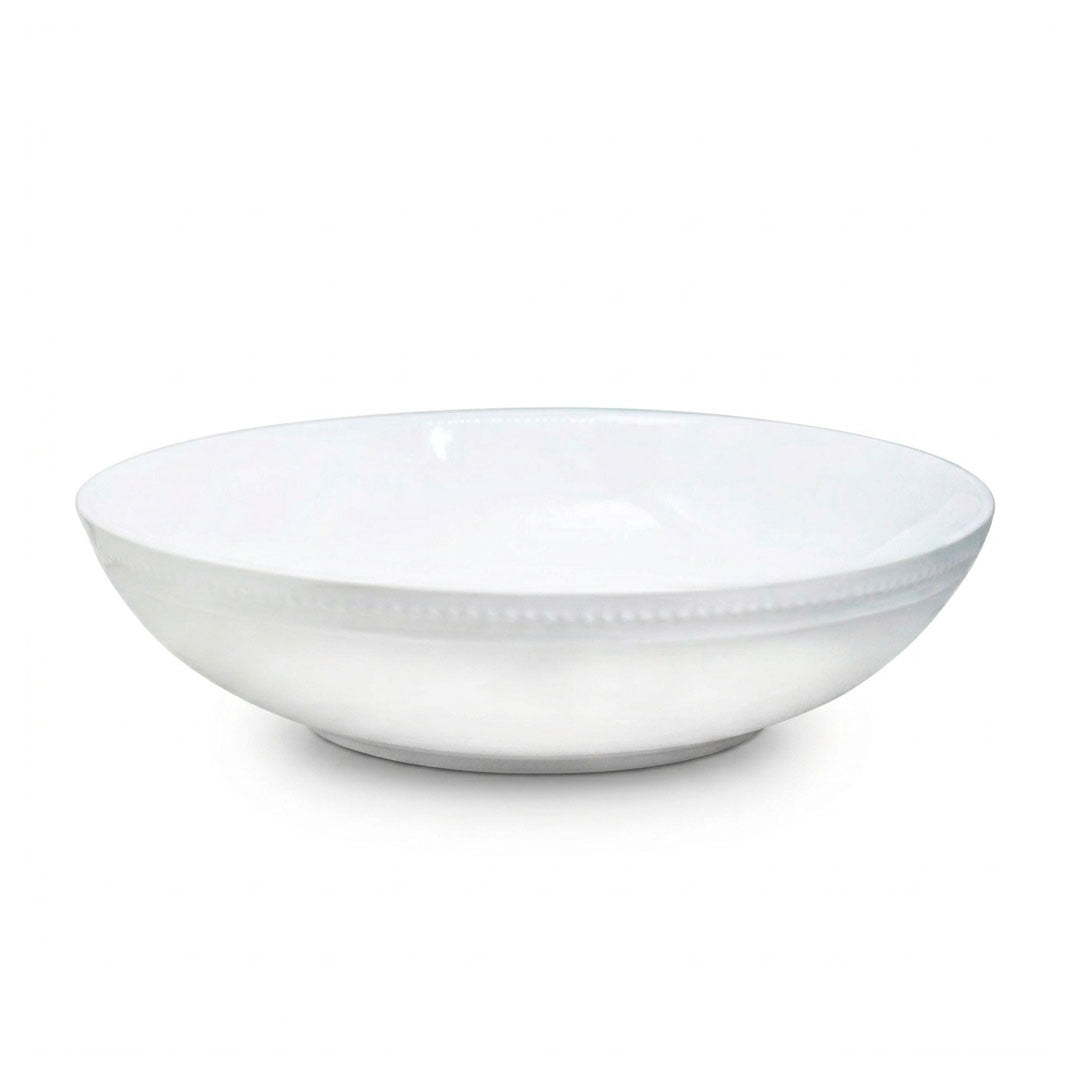 BOWL 23CM CERAMICO BLANCO LISO LH-3803