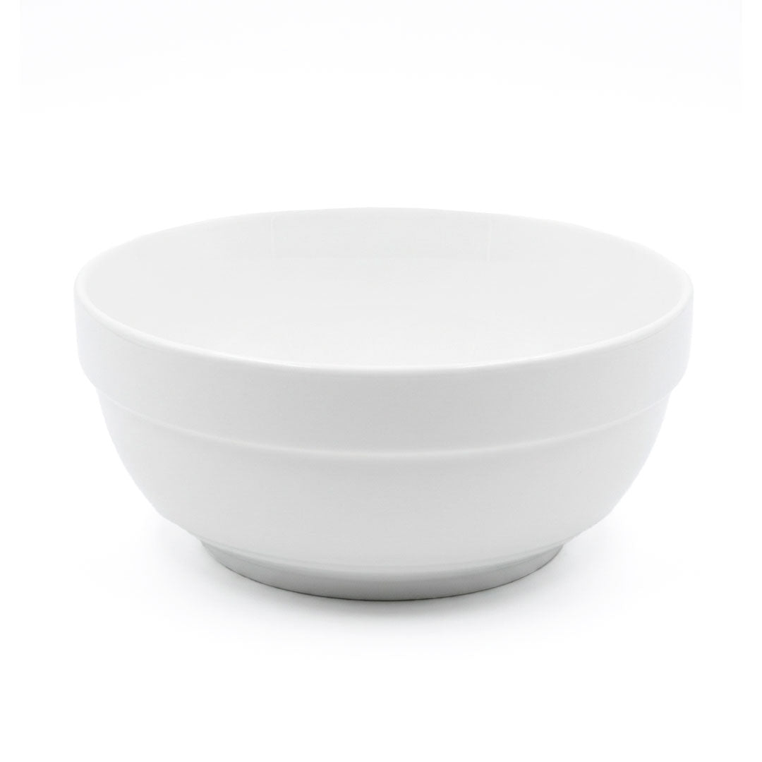 BOWL 21CM ALTO 10CM CERAMICO BLANCO LISO LH-3815