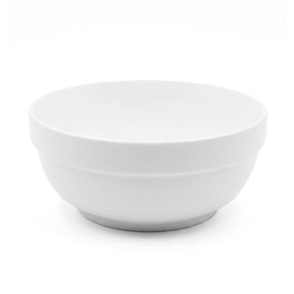 BOWL 21CM ALTO 10CM CERAMICO BLANCO LISO LH-3815