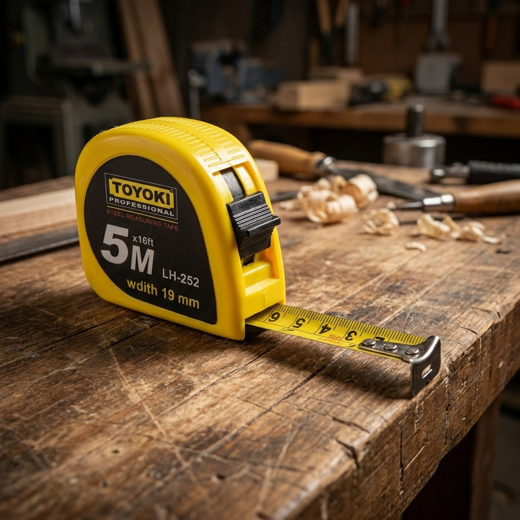 CINTA METRICA 5M PLASTICA TOYOKI LH-252