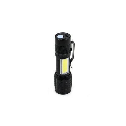 LINTERNA METALICA RECARGABLE BOX PLASTICO LH-3246