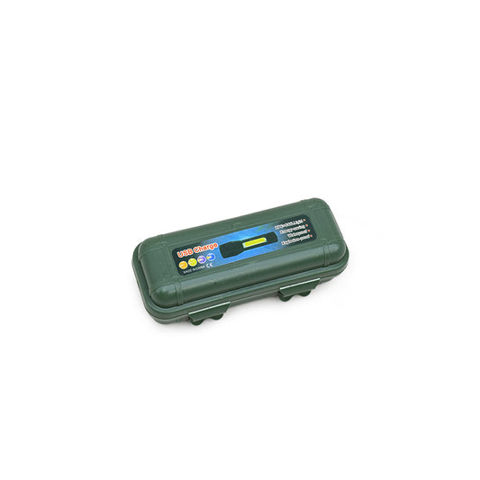 LINTERNA METALICA RECARGABLE BOX PLASTICO LH-3246