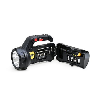 LINTERNA TIPO FOCO C/HERRAMIENTAS HM-7729G LH-3229