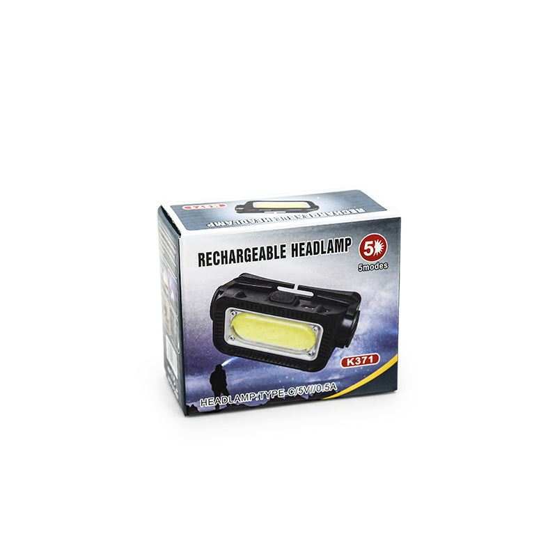 LINTERNA LED CABEZA DESTELLANTE RECARGABLE LH-3244