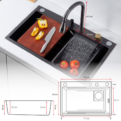PILETA DE COCINA ACERO INOX MULTIFUNCIONAL LH-3306