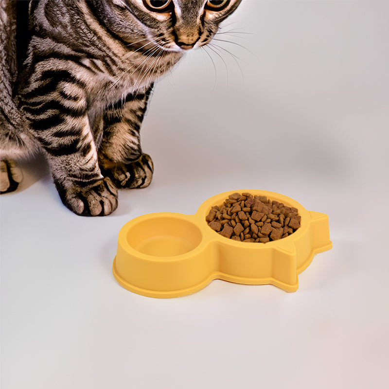 PLATO PLASTICO DOBLE PARA MASCOTA LH-3366