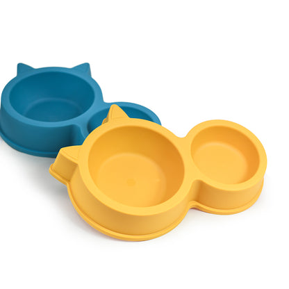 PLATO PLASTICO DOBLE PARA MASCOTA LH-3366