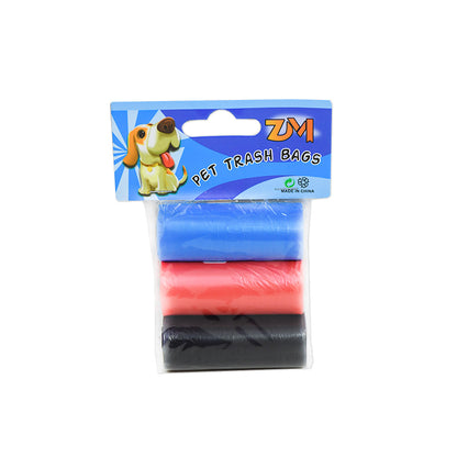 BOLSAS 3 ROLLITOS  PARA MASCOTA LH-3370