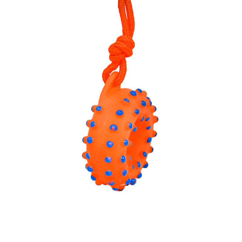 DONA GOMA CON SONIDO Y CUERDA P/MASCOTA LH-3338