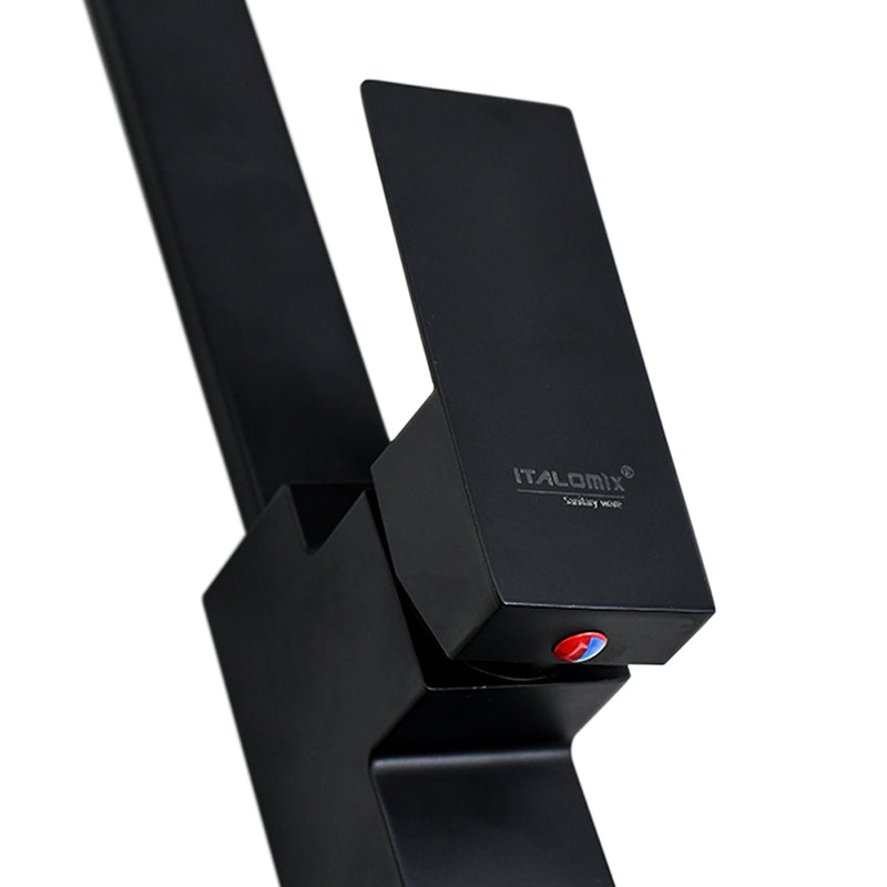 MONOCOMANDO NEGRO MESADA CHATO  ITALOMIX LH-3316