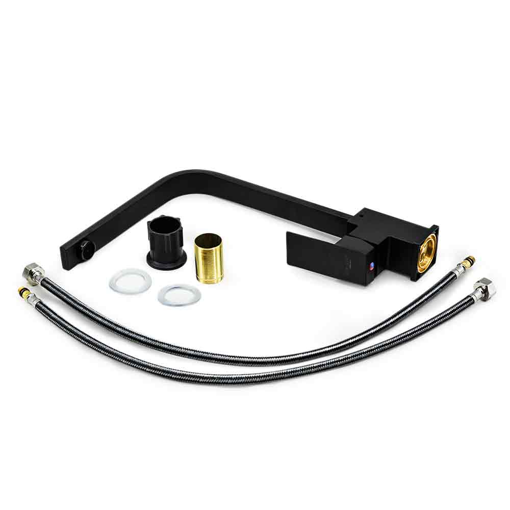 MONOCOMANDO NEGRO MESADA CHATO  ITALOMIX LH-3316