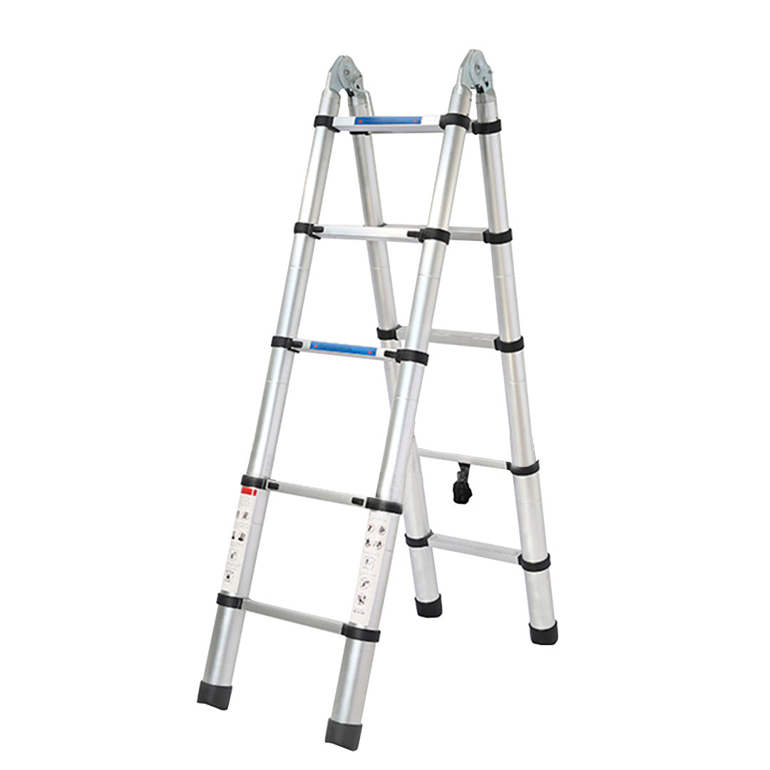 ESCALERA 5 ESCALONES DOBLE TELESCOPICA LH-3462